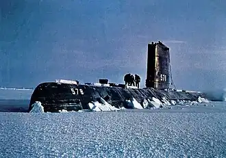 USS Skate (SSN-578) v Arktidě
