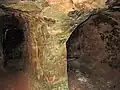 Vnitřní prostory skalních sklepení