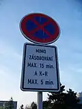 Alternativní způsob vyznačení, na který se nevztahují ustanovení o vyhrazeném parkovišti