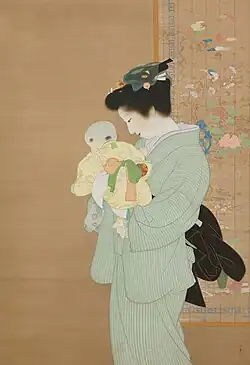 Ojako, matka s dítětem, 1934