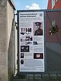 Detail informační tabule (květen 2025), Lidického 228/8, Praha-Uhříněves