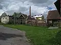 Pozůstatky západního a jižního křídla