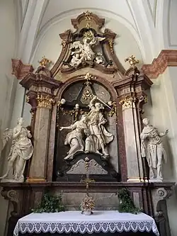 Oltář sv. Barbory od Ondřeje Schweigla