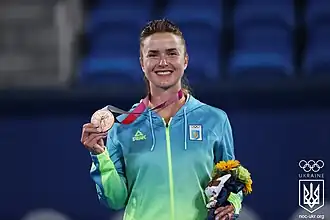 Bronz na LOH 2020 znamenal historicky první olympijskou medaili v tenise pro Ukrajinu