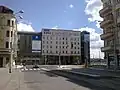 Zaniklý hotel Palace a budova KPMG Česká republika, s.r.o., 28. října 3117/61.