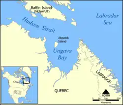 Ungavský záliv (Ungava Bay)
