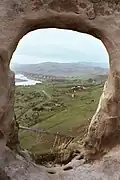 Výhled z pevnosti na Kuru