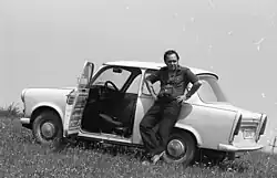 Tamás Urbán a Trabant 601, 1976