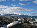 pohled na jarní Ushuaiu