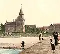 Budova majáku z období 1890–1900