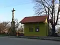 Zastávka a kříž
