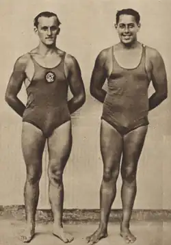 Václav Antoš a Jiří Reitman, dvě opory ČPK Praha v roce 1927