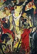 Ukřižování, lepenka, olej 990 x 690 mm (1941-42)