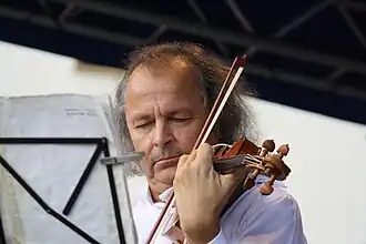 Václav Hudeček na koncertě v Třebíči (2010)