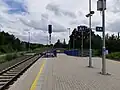 Příchod na nástupiště