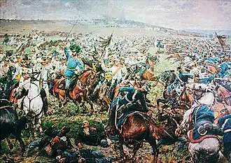 Václav Sochor: Srážka jízdy u Střezetic (1900)