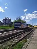 Motorový vůz ř. 810 v nátěru Najbrt