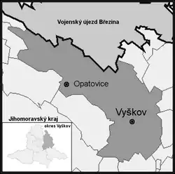 Opatovice na mapě