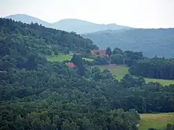 Horní Dubová Hora, pohled z Čapu