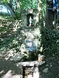 Výklenková kaplička Svatá voda (Cholina).JPG