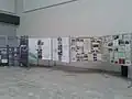 Výstava k tématu obětem holocaustu, pořádaná k příležitosti pokládání pamětních desek obětem holocaustu
