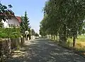 Výtoňská ulice v horní části Nedvězí