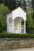 Kaple se sochou sv. Jana Nepomuckého