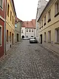 Pohled do Věžní ulice