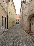 Pohled do Věžní ulice