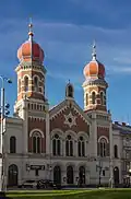 Velká synagoga v Plzni na Klatovské třídě