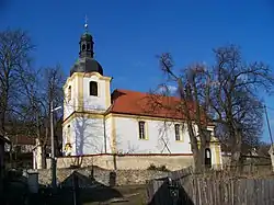 Pohled od Všeradického potoka