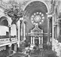 Interiér synagogy