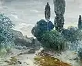 Václav Jansa - akvarel-1894