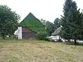 Typické zemědělské stavení ve Václavicích