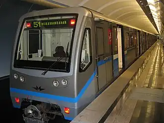 Vlak podobný tomu, který havaroval