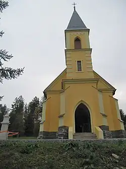 Neogotická kaple sv. Antonína z roku 1908