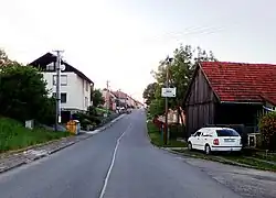 Hlavní ulice, směr Hranice