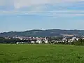 Pohled na město z vrchu Helštýn