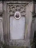 Náhrobek Valdemara Mazury 1838 - 1900
