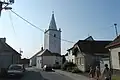 Kostel od západu