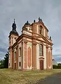 Valeč, kostel Nejsvětější Trojice