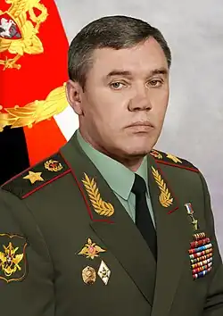 Valerij Gerasimov na oficiálním portrétu, 2013