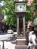 Steam clock - Parní hodiny v Gastownu