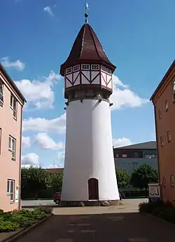 Vodárenská věž (4. srpna 2009)