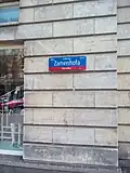 Zamenhofova ulice ve Varšavě