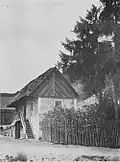 Chalupa v Pustovětech, foto: Bohumil Vavroušek, 1920