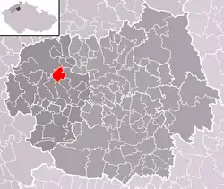 Vchynice na mapě