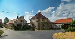 Veclov, náves