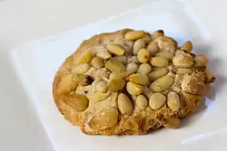 Cookie s piniovými semínky