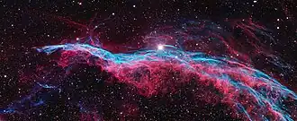 Emisní mlhovina NGC 6960